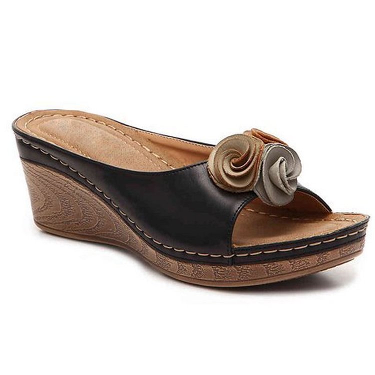 LIDIA™ - Comfortable leather orthopedic women's sandals